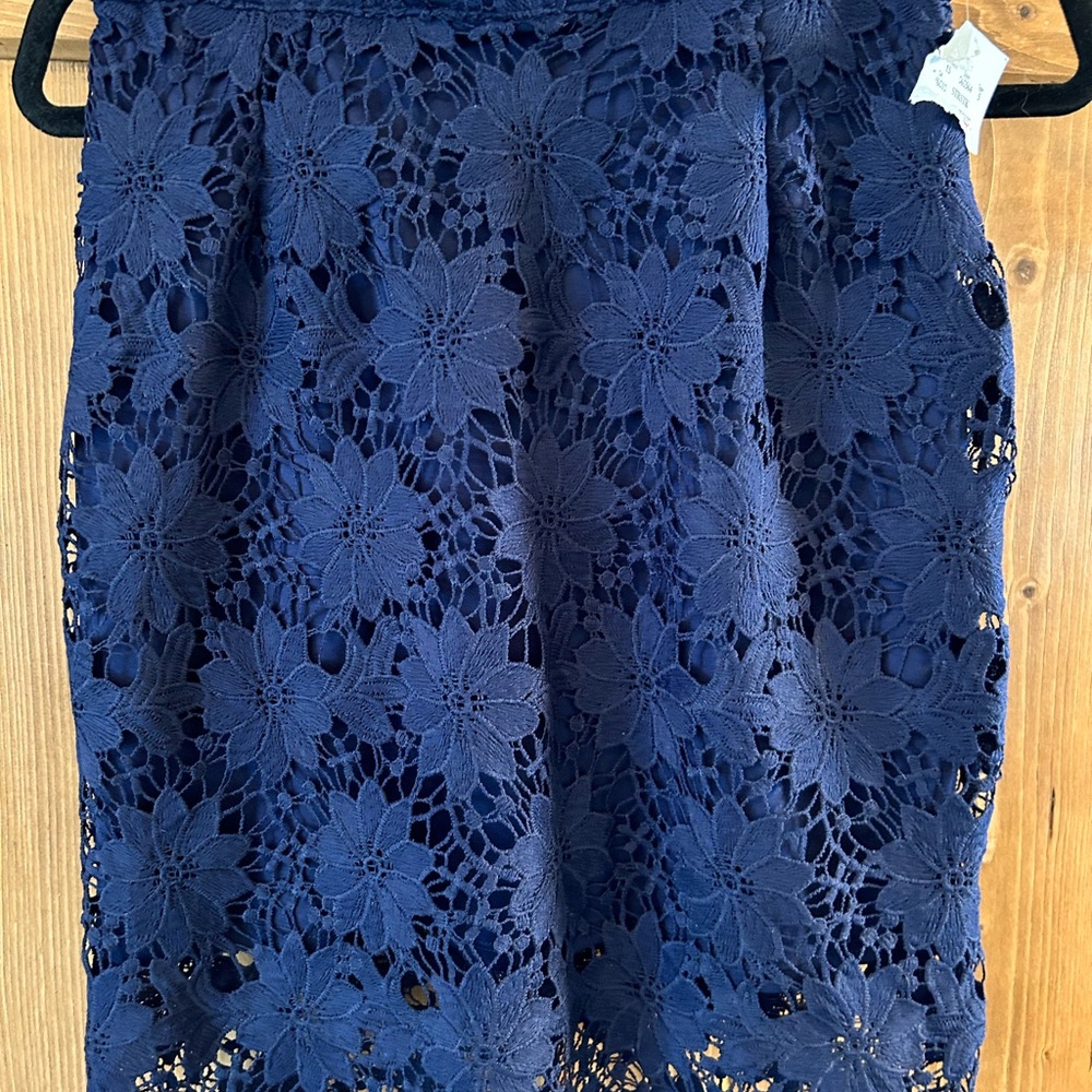 Reserved brand skirt, navy blue size small